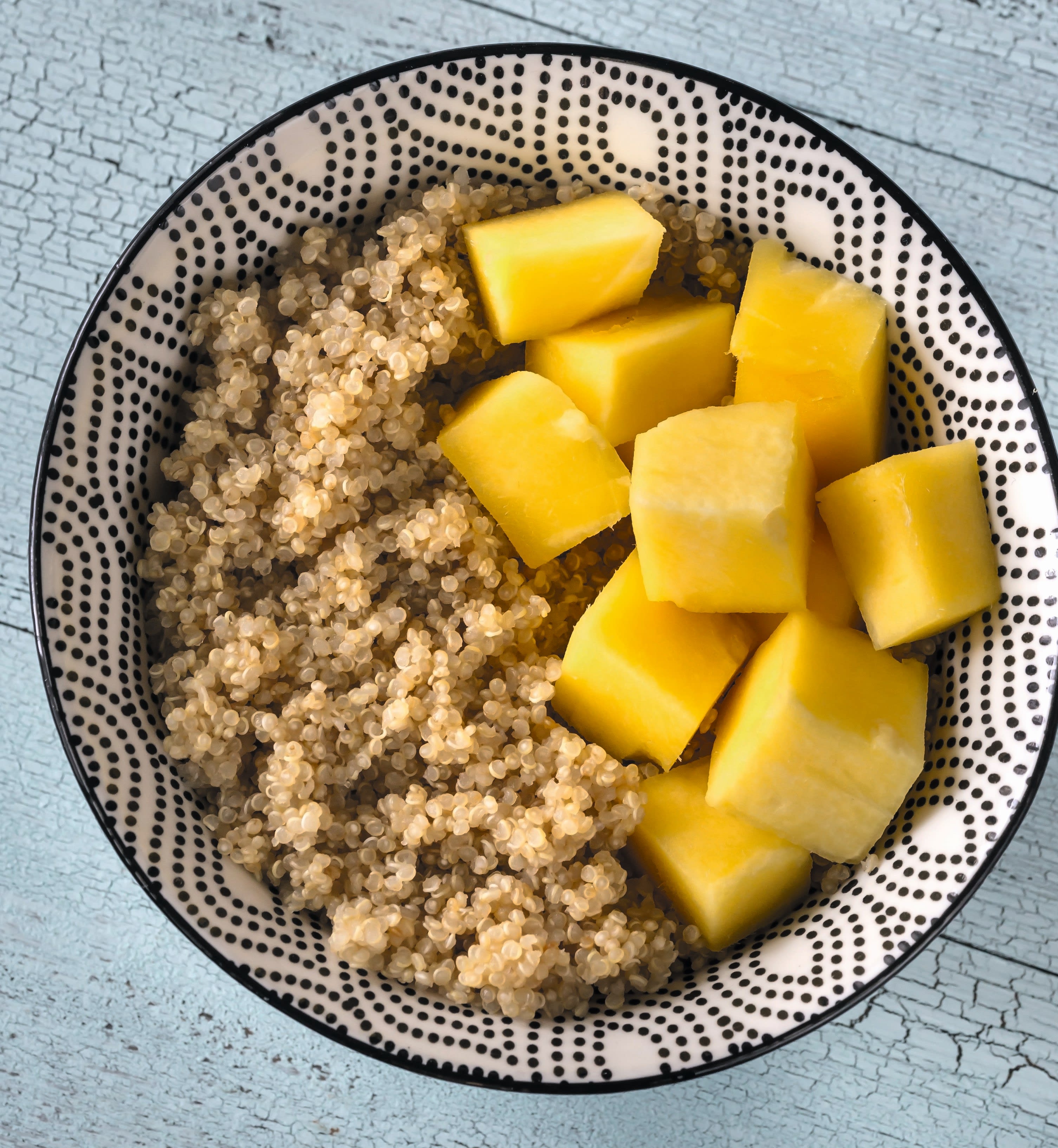 Foto van Quinoa met mango en honing door WW
