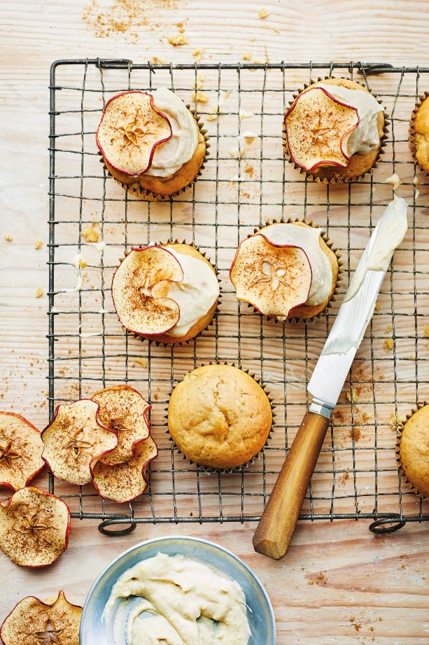Foto van Cupcakes met appel en ahornsiroop door WW