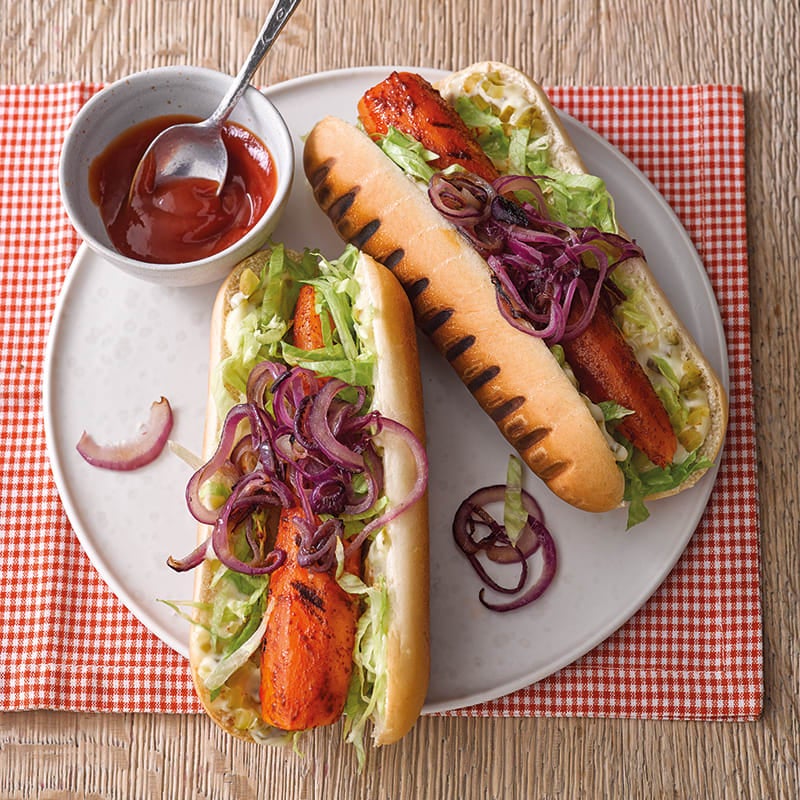 Foto van Wortel-hotdogs door WW
